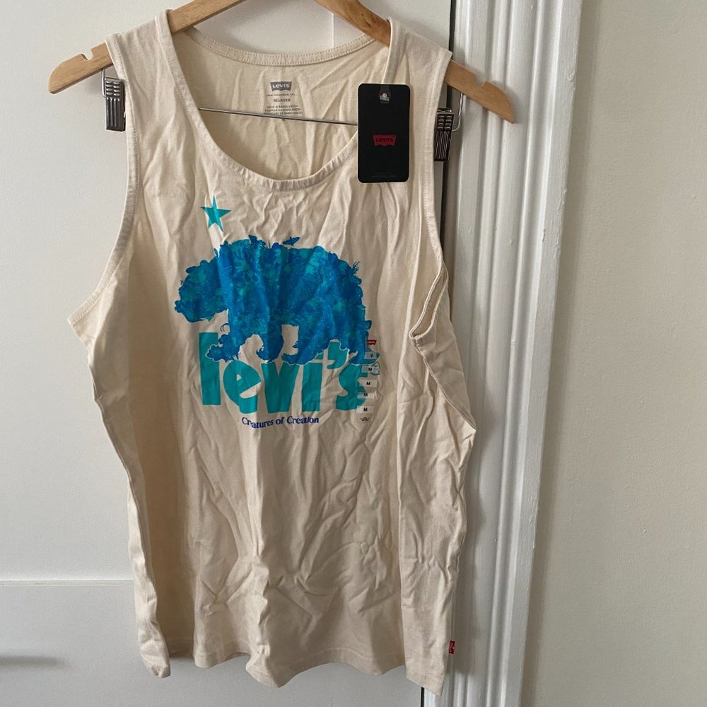 Levi’s Men’s Relaxed Creatures of Creation Tank Top Size Medium